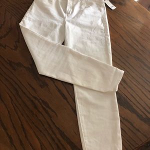 J Brand new with tags white jeans.